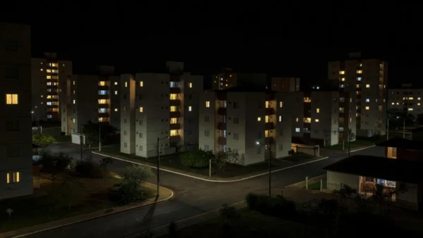 Bairro residencial em Taguatinga após disparos