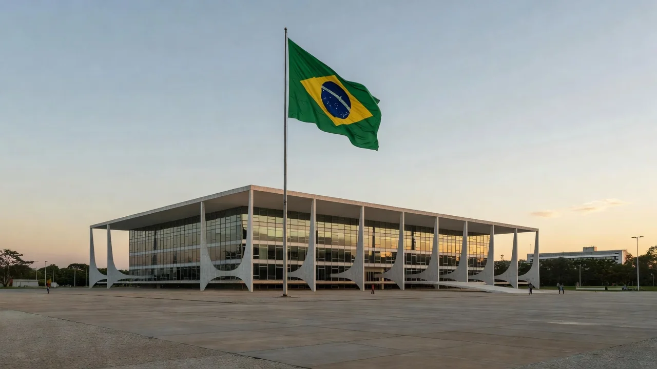 Palácio do Buriti em Brasília representando candidatura ao governo do DF