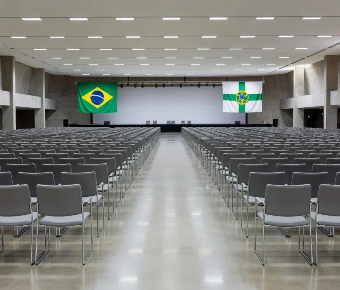 Salão de convenção do PSDB em Brasília para candidatura ao GDF