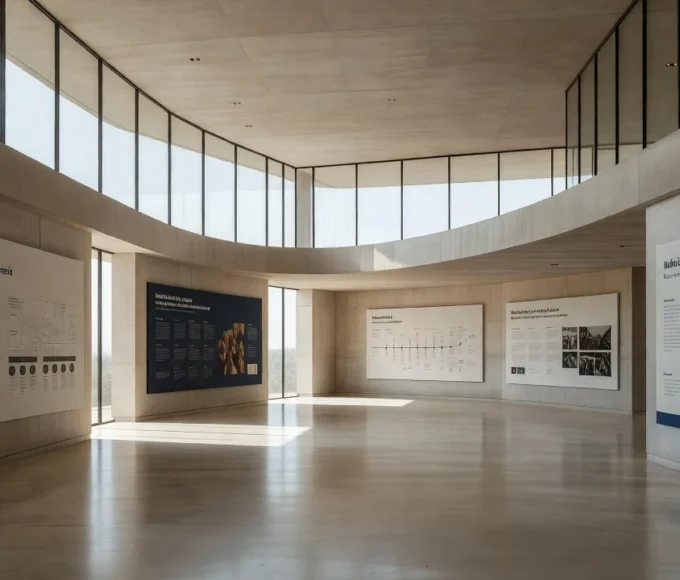Interior do Memorial do TJDFT em Brasília, local visitado por alunos da Faculdade Sinergia