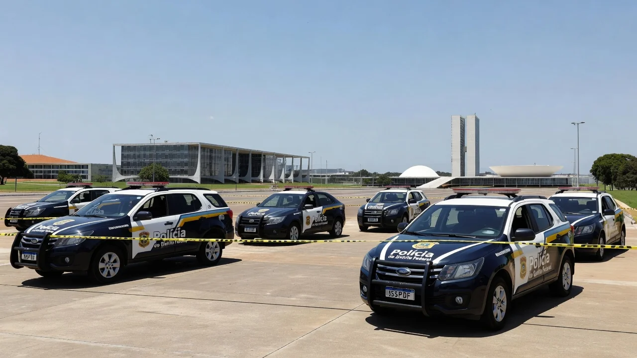 Operação da SSP-DF contra grupo extremista em Brasília