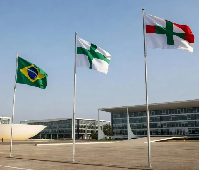 Lançamento de candidatura ao Governo do Distrito Federal em Brasília