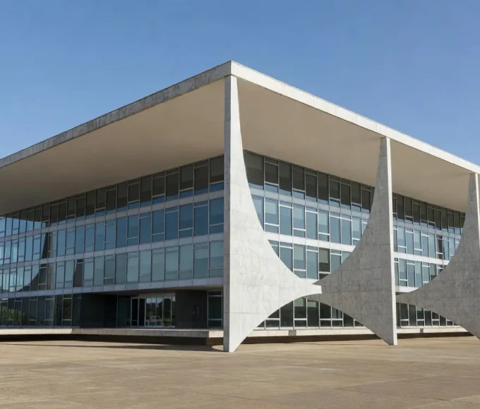 Fachada do STF em Brasília sobre defesa de empréstimo de R$ 6,6 bilhões