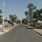 Rua residencial em Samambaia, DF, local da recaptura pela Polícia Civil