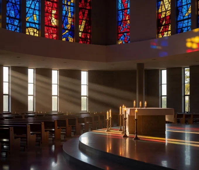 Igreja em Brasília durante missa de campanha ao GDF com propostas para saúde, educação e trabalho