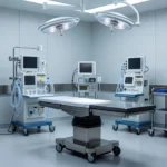 Sala de cirurgia em hospital público do DF