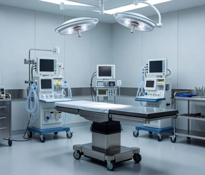 Sala de cirurgia em hospital público do DF