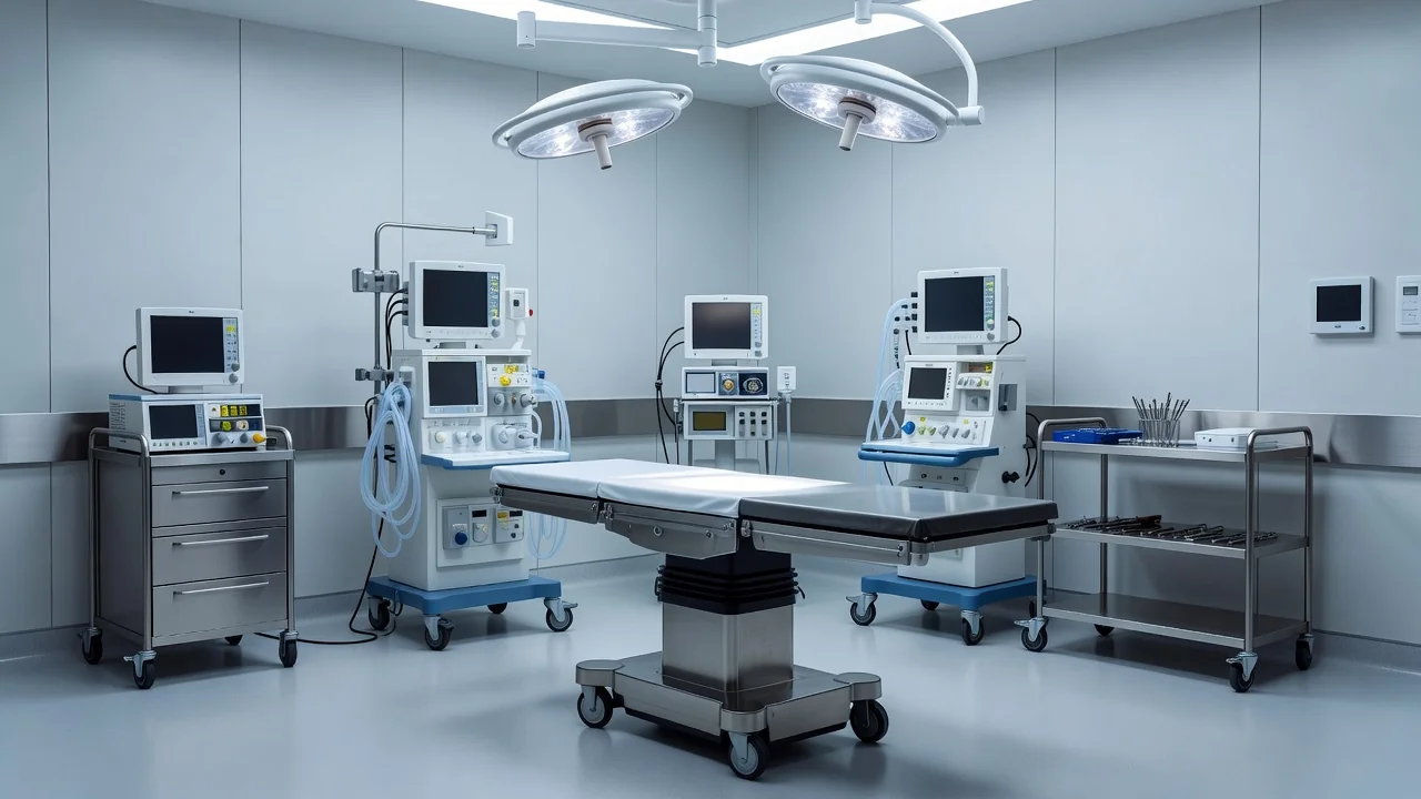 Sala de cirurgia em hospital público do DF