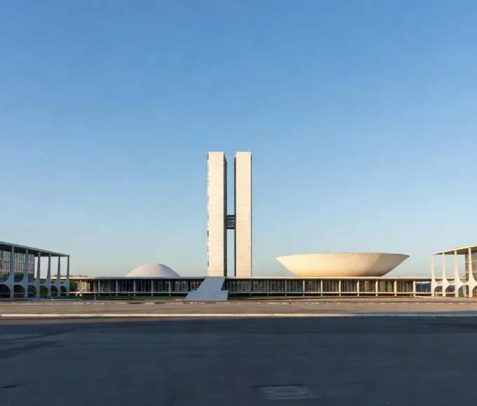 Congresso Nacional em Brasília com restrições temporárias a voos de drones no 7 de Setembro