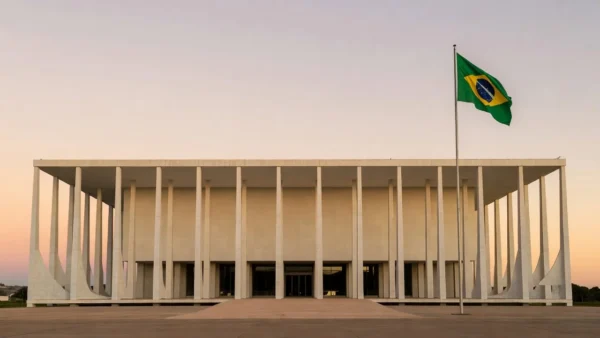Fachada do Palácio da Justiça em Brasília representando encontro do CNJ sobre direitos LGBTQIA+