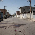 Câmeras de segurança em rua de Ceilândia após esfaqueamento