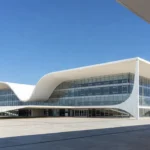 Edifício público em Brasília no lançamento do Selo Empresa Amiga da Mulher no DF