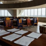 Plenário da Câmara do DF com moções homenageando projeto afro