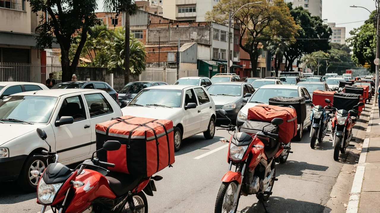 Expectativa de maior renda motivou 20,8% dos trabalhadores de plataformas Fernando Frazão/Agência Brasil - 06.03.2024