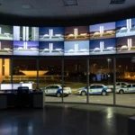 Centro de monitoramento de segurança no 7 de Setembro em Brasília