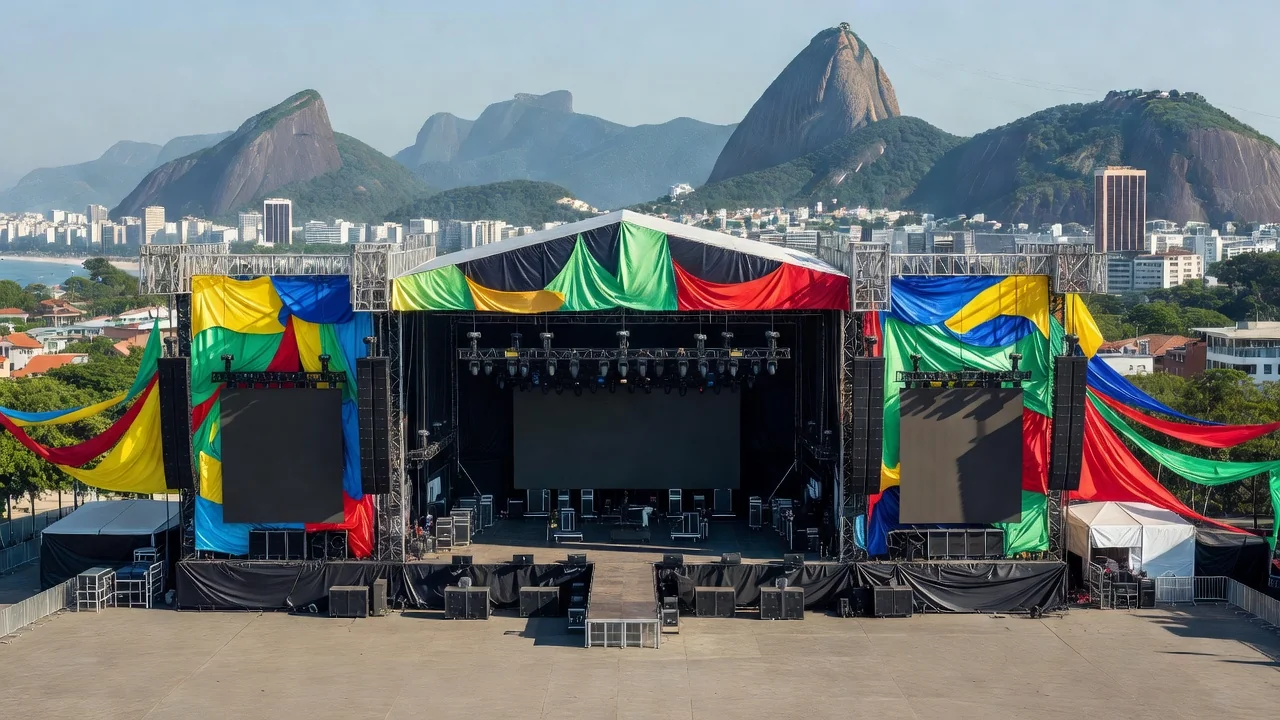 Pabllo Vittar participa de show de Demi Lovato no Rock in Rio 2026 — Foto: Reprodução/Multishow
