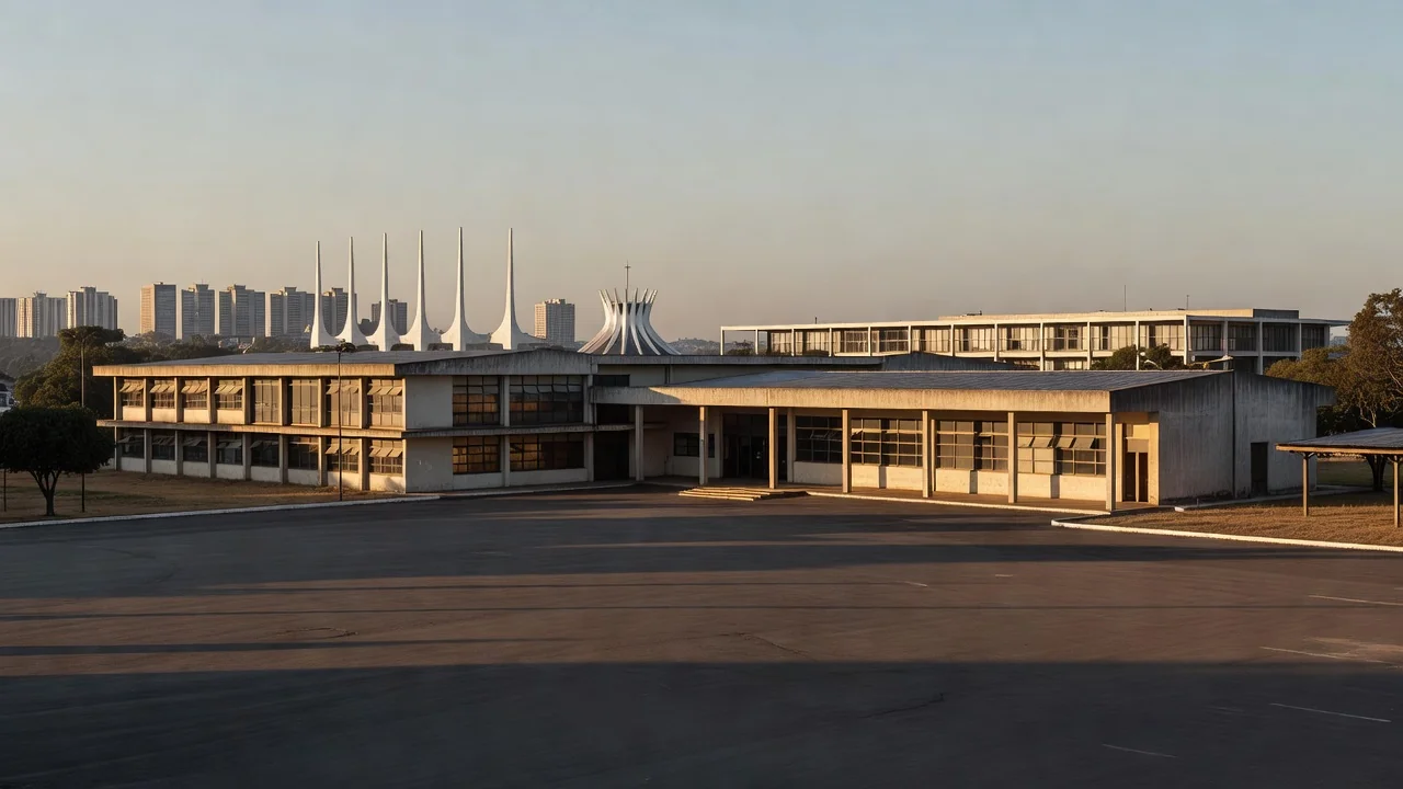 Pesquisa de intenções de voto no Distrito Federal em local de votação em Brasília