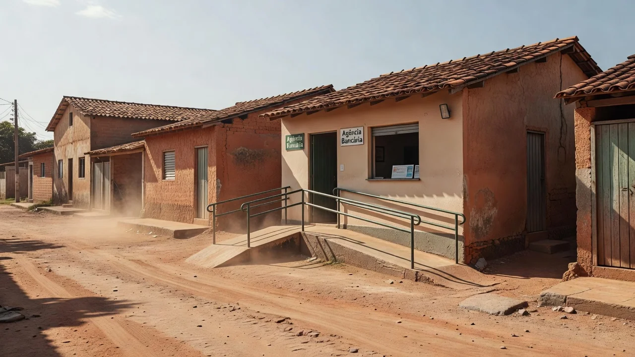 Agência do Banco do Povo em cidade do Sudoeste da Bahia