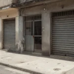Fachada de salão de beleza irregular no P Norte