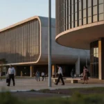 Fachada do Tribunal de Contas do DF em Brasília durante entrega de comendas