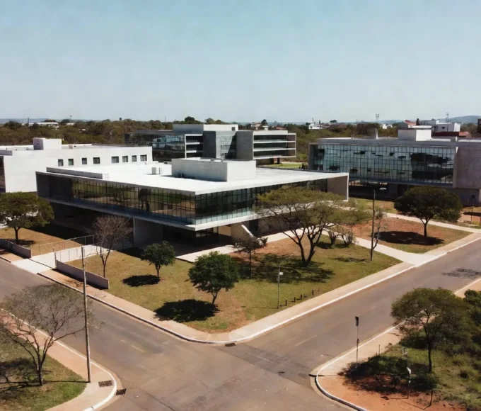 Campus universitário em expansão da UnB em Ceilândia