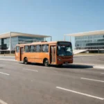 Ônibus do transporte público em Brasília, relacionado à proposta de tarifa zero gradual no DF