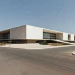 Fachada de prédio judicial em Brasília sob luz natural