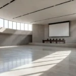 Auditório em Brasília para painel sobre intuição, ciência e espiritualidade