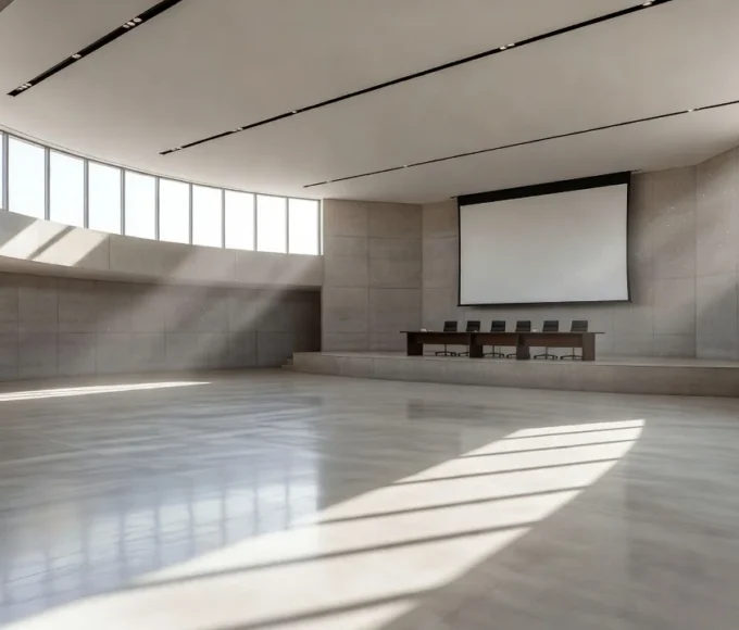 Auditório em Brasília para painel sobre intuição, ciência e espiritualidade