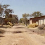 Rua residencial em Recanto das Emas, local de caso de infanticídio