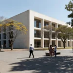 Sede partidária em Brasília com luz natural representando decisão política no DF