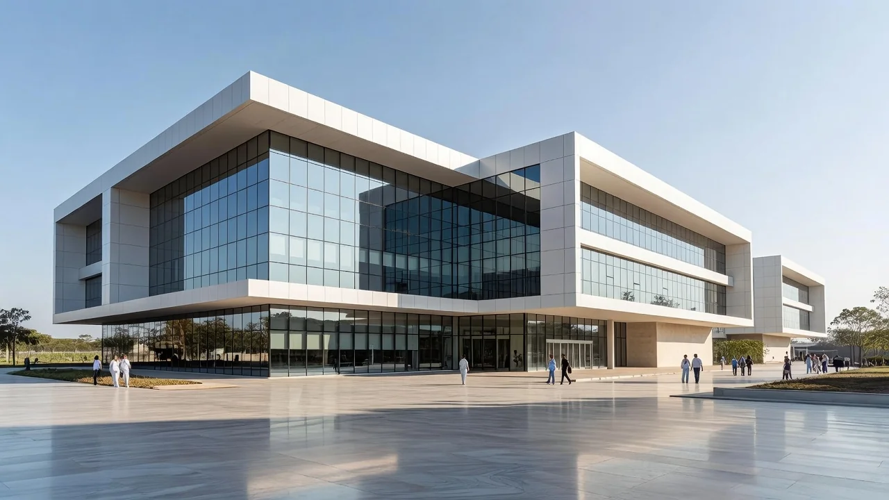 Exterior de hospital em Brasília para cirurgia no Sírio-Libanês
