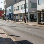 Ruas de Santa Maria com foco em mobilidade urbana e acesso à saúde.