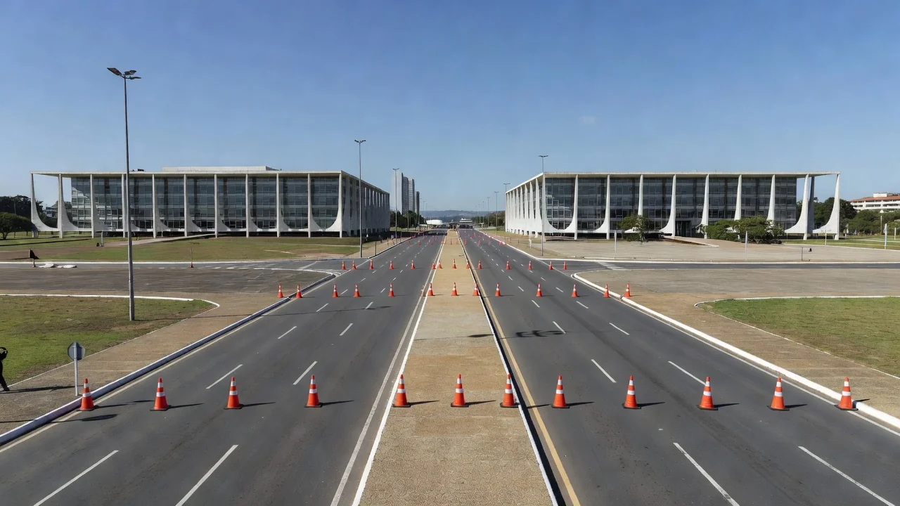 Esplanada dos Ministérios interditada no dia de eleição em Brasília