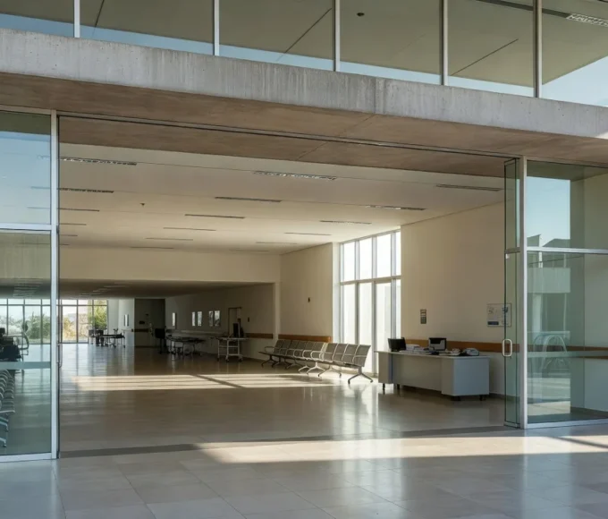 Hospital público em Brasília representando o sistema de saúde do DF