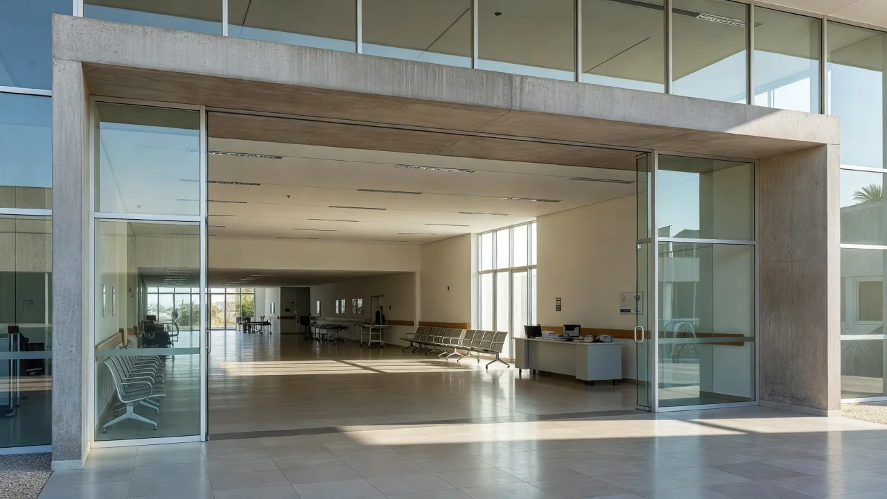 Hospital público em Brasília representando o sistema de saúde do DF