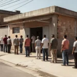 Seção eleitoral em Ceilândia durante o segundo turno das eleições